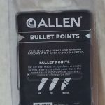 Allen Bullet Points 5/16 Diameter 125 Grain ( 14621A ) 9 Pcs. Brand New