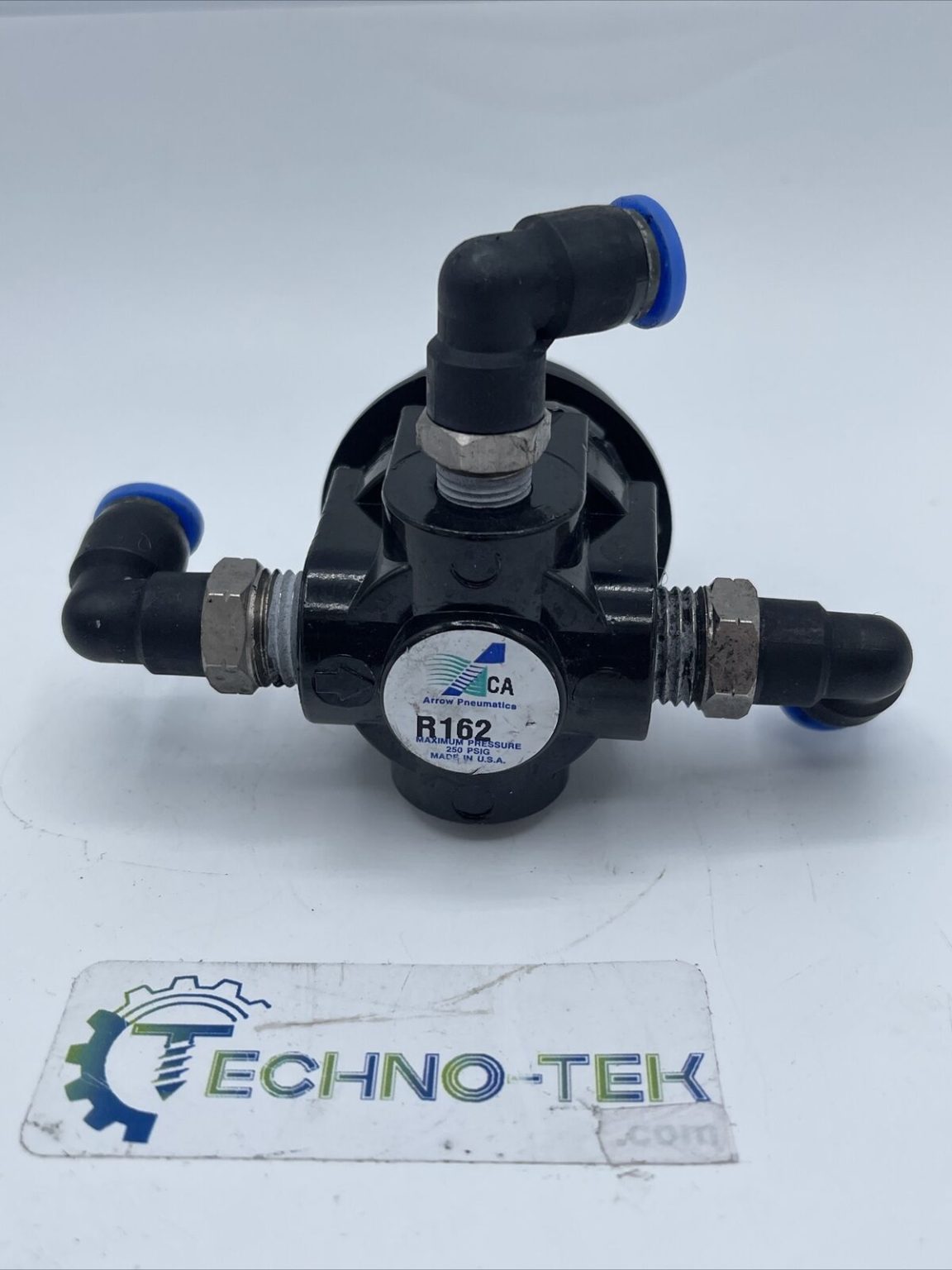 ARROW PNEUMATICS 1/4 Mini Air Regulator R162 Made In U.S.A