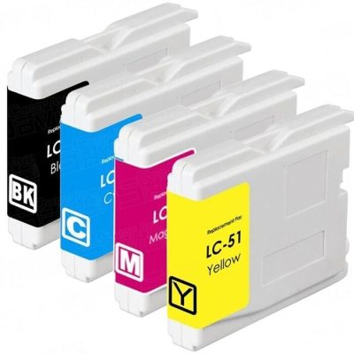 Brother-LC51-Compatible-Ink-Cartridge-Combo-BKCMY-115442037650