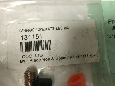 Generac-Bvr-Blade-Bolt-Spacer-Asm-Tr1-Green-131151-OEM-Genuine-114386983540-3