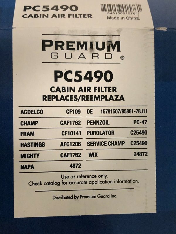 Premium-Guard-Cabin-Air-Filter-Particulate-Media-Premium-Guard-PC5490-114204301410-3