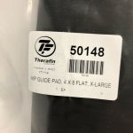 Therafin 50148 hip guide pad for wheelchair 4 X 8 flat  , X-Large Black