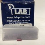 12/Pack vial LAB Flat 0.295-B5 Bottom Pin - Colored 5295V4 150 each