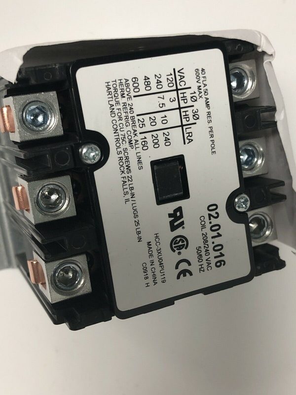Hatco-020101600-Contactor-3-Pole-208240V-50RES-GENUINE-OEM-REPLACEMENT-114375639091-2