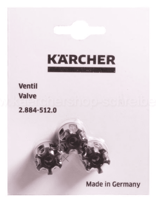 Karcher - 2.884-512.0 - Valve (3 Stueck) - NEW - MADE IN GERMANY