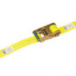 Lift All Logistic 60808 Yellow Ratchet Strap Clear Zinc 12ft x 2In 1000lb 114378739921