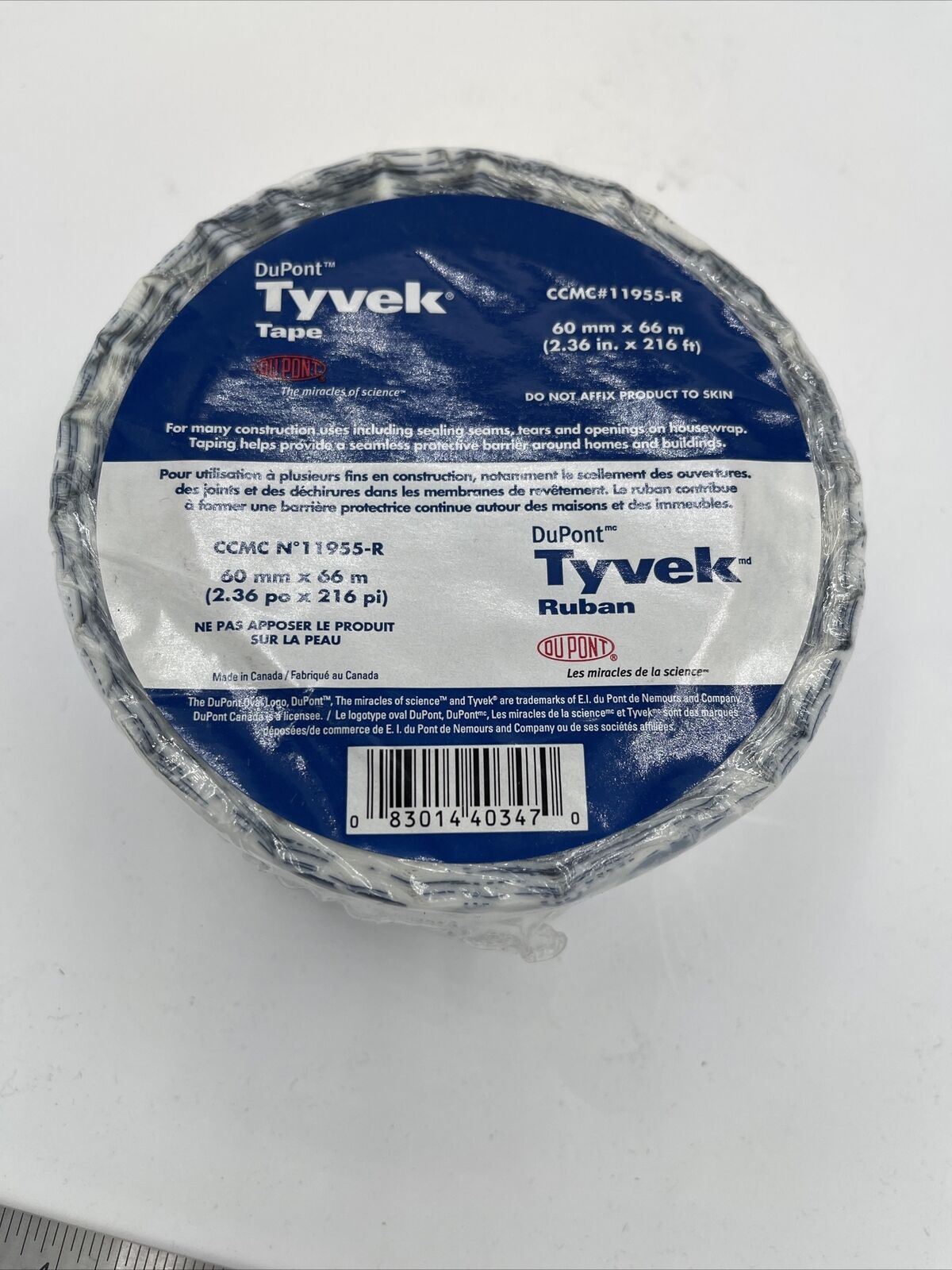 Dupont Tyvek FLASHING Tape D14444827 - UV resistant, Waterproof