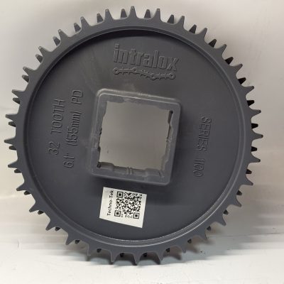 Intralox Sprocket 1100 S1100 1 1/2" Square Bore Sprocket 32 Tooth 6.1" Pd 2 Row