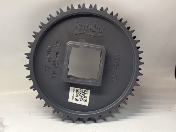Intralox Sprocket 1100 S1100 1 1/2" Square Bore Sprocket 32 Tooth 6.1" Pd 2 Row