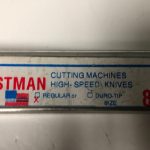 Eastman Straight Cutting Machine 8" high speed steel Knife 12/Pack , MADE IN USA