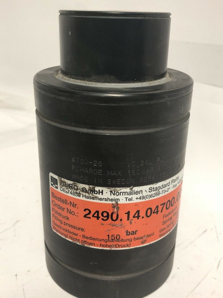 Fibro Gas Spring Pneumatic 2490.14.04700.025 150 Bar 4700 daN