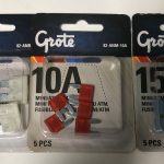 GROTE ATM FUSE 5 of each 25A 15A 10A NEW 114692079122