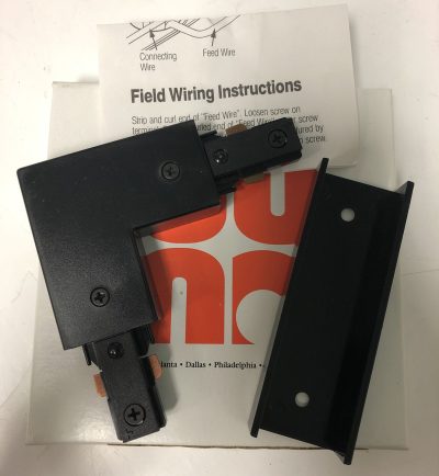 Juno-Track-Lighting-T24FBL-TracMaster-Adjustable-Connector-Black-114632780682
