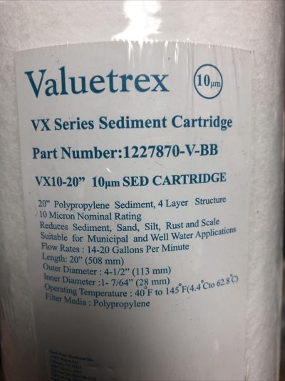 Valutrex-20-Big-Blue-10-Micron-Sediment-Filter-Cartridge-1227870-V-BB-114480950252-2