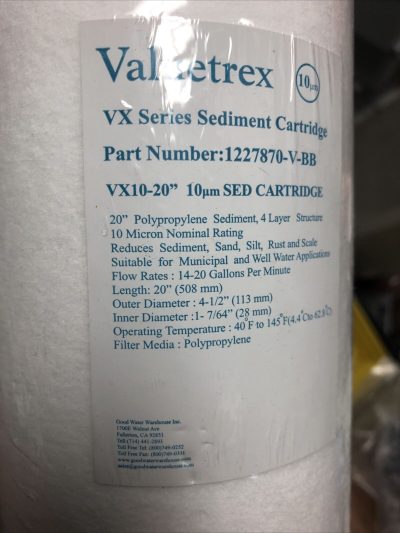 Valutrex-20-Big-Blue-10-Micron-Sediment-Filter-Cartridge-1227870-V-BB-114480950252-3