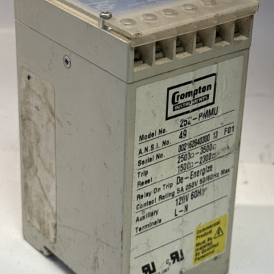 Crompton Instruments 252-PMMU Relay 252PMMU