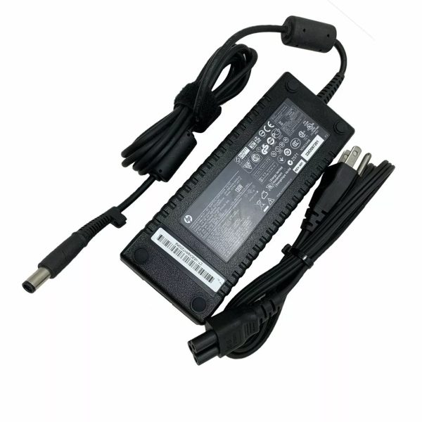 Genuine HP 135W AC Adapter Charger 19.5V 6.9V Model 647982-001 - Image 3