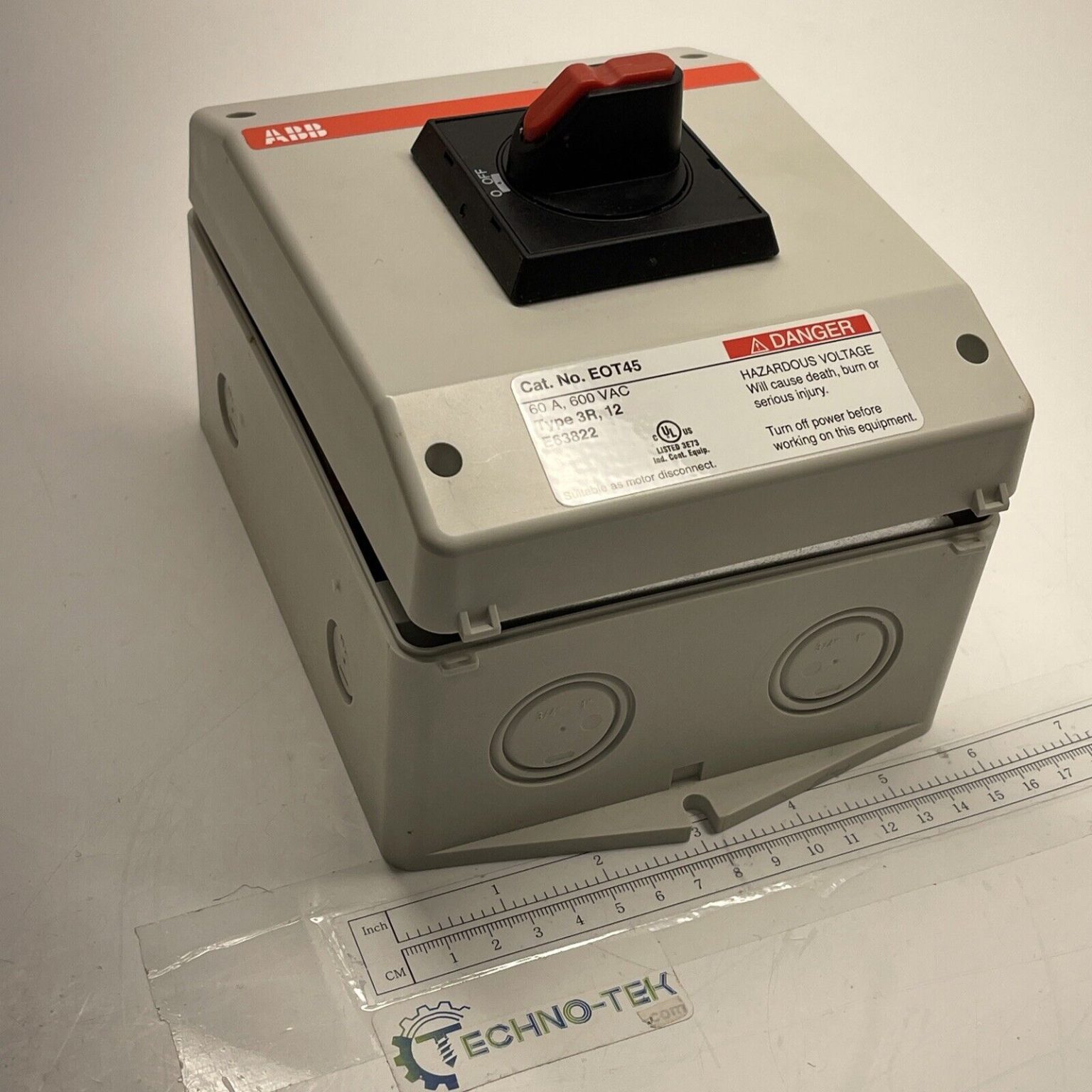 ABB EOT45U3P3S Enclosed Disconnect Switch