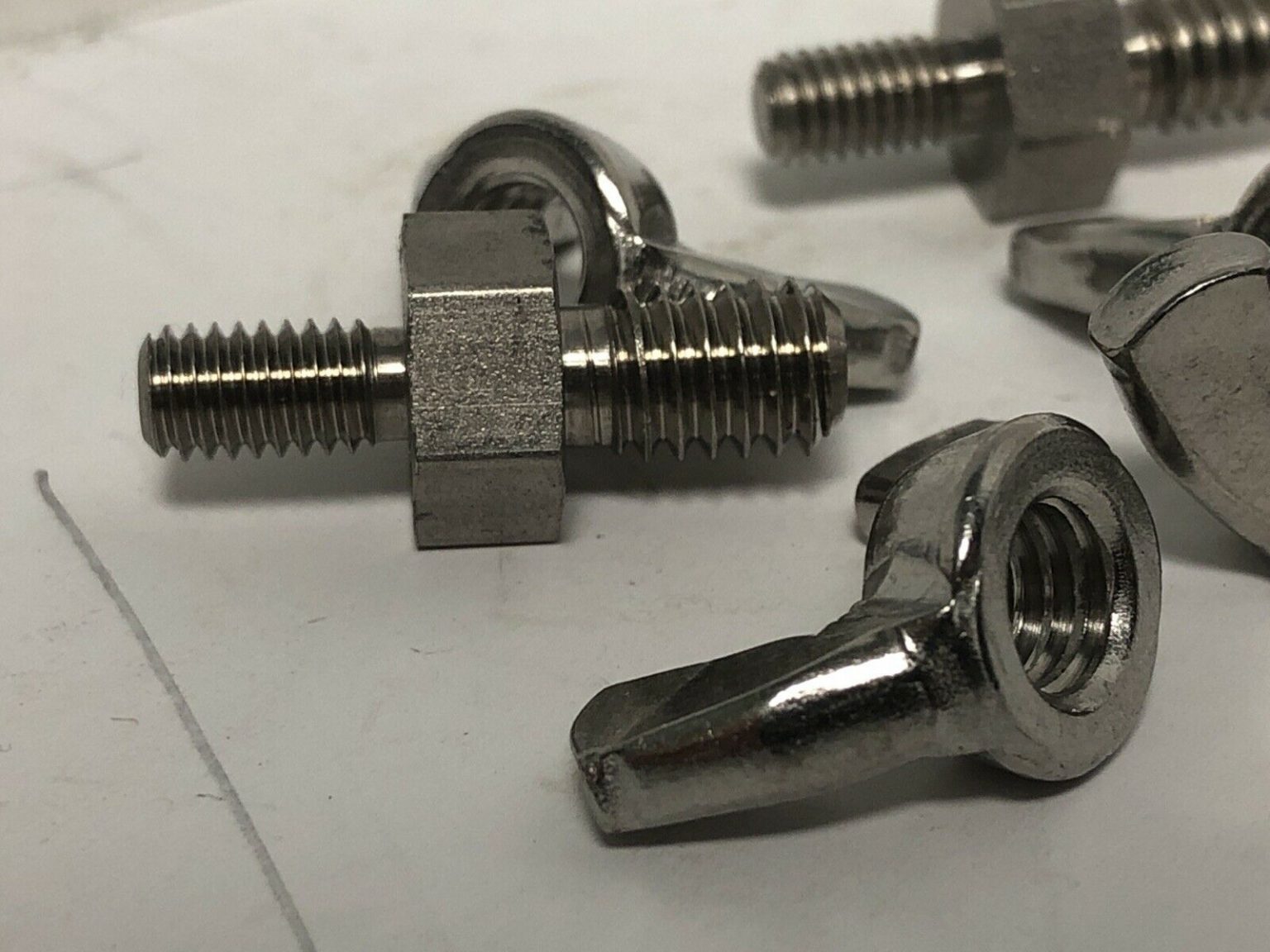 5/16' STUD ADAPTERWING NUTS 7 x (wings & screws)