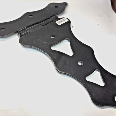 National Hardware N179-200 859BC Ornamental T Hinge in Black
