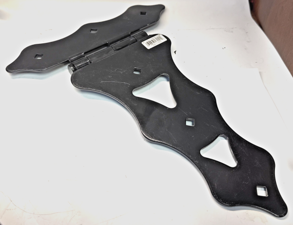 National Hardware N179-200 859BC Ornamental T Hinge in Black