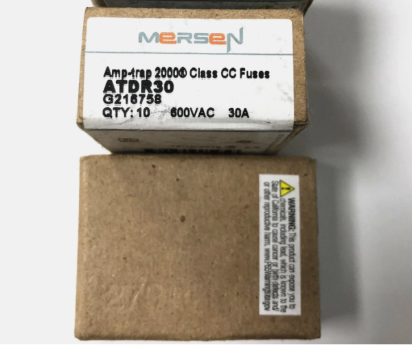 Mersen ATDR30 600V 30A Cc Time Delay Fuse G216758, (10-Pack)