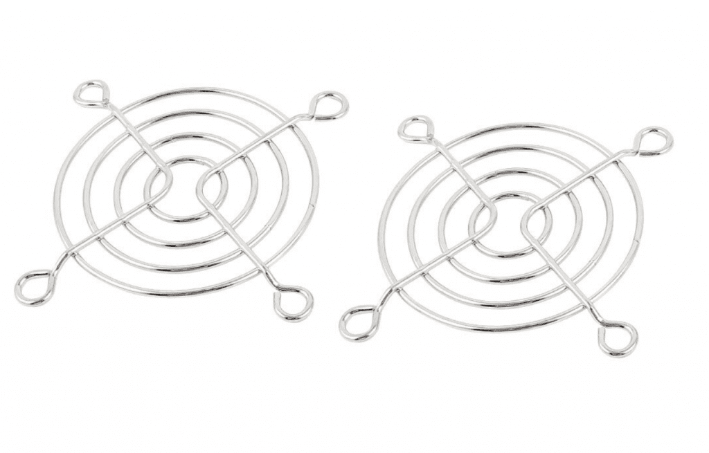 Axial Cooling Fan Finger Guard Grill Metal Wire 75mm 10 pcs