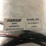 Hamsar 81212/W/15 Wiring Harness 2pcs - MADE IN CANADA