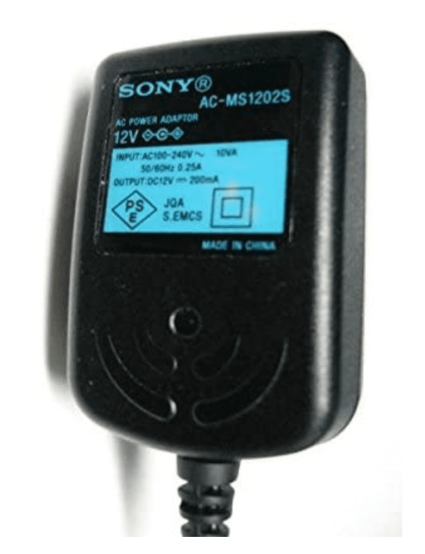 Original OEM Sony AC-MS1202S 12V Ac Power Adapter - Genuine