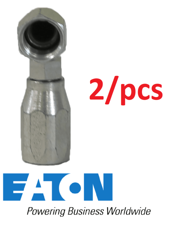 EATON 24708N-668WHD , 24708N-668 reusable 247N 08 Hose x 1/2 JIC F 90 - (2/Pack)