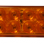 LED Oval SignalPark Lamp 10 Diodes Amber LEDS2238 10A 114630952924