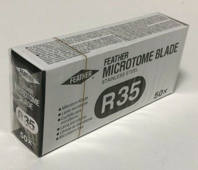 Microtome-blades-disposable-low-profile-Feather-R35-NEW-OEM-Genuine-114203264784