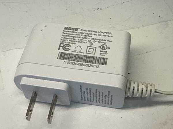 Moso MSA-C1500CS12.0-18G-US AC adapter - Image 3