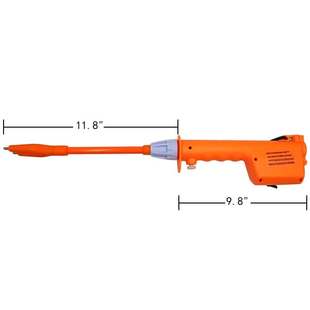 Cattle Prod Handheld Rechargeable Hot Shot, Pocket Size Electric Livestock  Prod, Mini Hand Held Cattle Prod for Sorting Cows,Dogs,Goats and Pigs, with