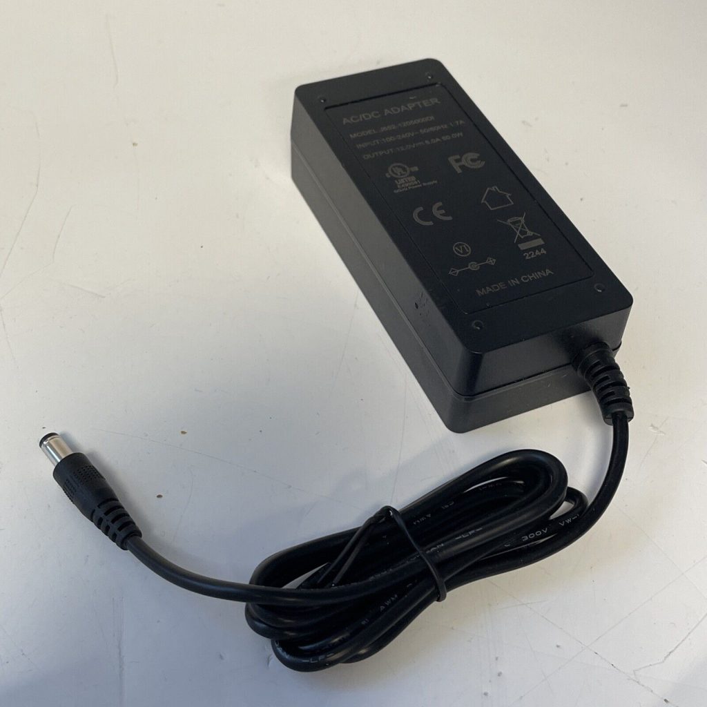 AC/DC Adapter J652-1205000DI Power Supply Cord, 12V, 5A, 60Watt