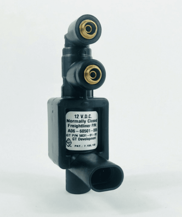 FREIGHTLINER-A06-60501-005-SOLENOID-AIR-VALVE-OEM-12V-NORMALY-CLOSED-PORTS-14-115410384495
