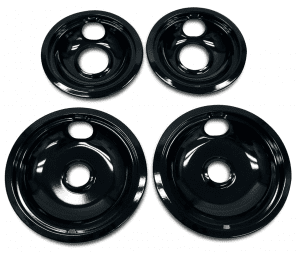 Whirlpool-W10288051-Drip-Pan-Kit-Black-Two-6-AND-Two-8-114533395585