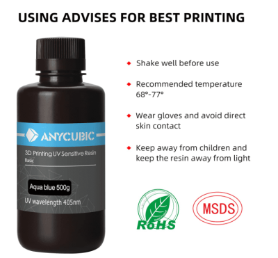 ANYCUBIC-3D-Printer-Resin-405nm-SLA-UV-Curing-for-LCDDLPSLA-Aqua-Blue-500g-115442043716-2