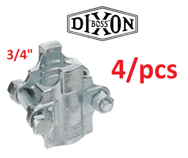 Dixon®  3/4" GRIPPING FINGERS FOR HOSE O.D. 1-5/32" TO 1-5/16" FITTINGS (4/Pack)