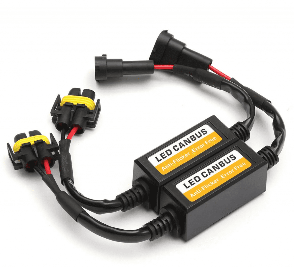LED Headlight Decoder Canbus Error Free Anti Flicker Resistor Canceller