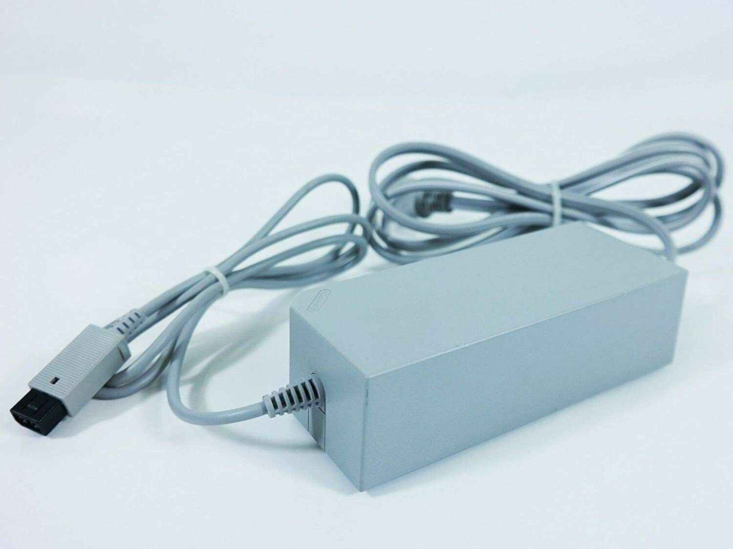 Original Nintendo RVL-002 Wii (not Wii U) AC Power Adapter - grey - OEM