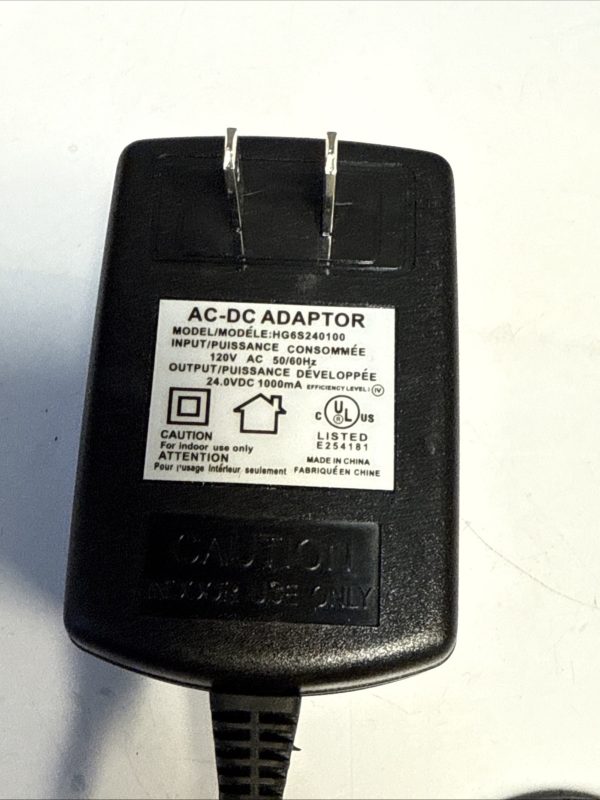 24V 1A 24W DC Power Supply Adapter 100V-240V - Image 3
