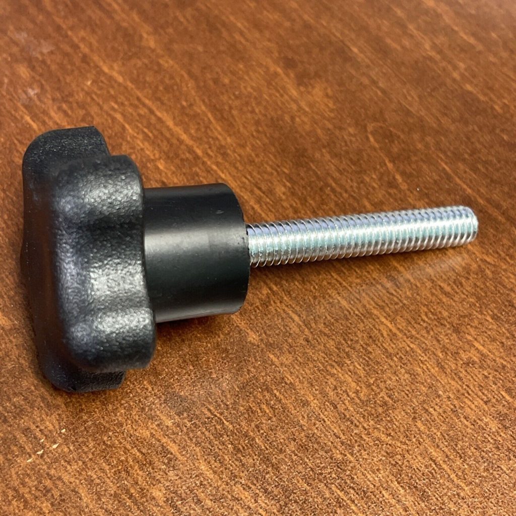 8mm(M8) x 50mm Thread Replacement Star Hand Knob Tightening Screws (2/pack)