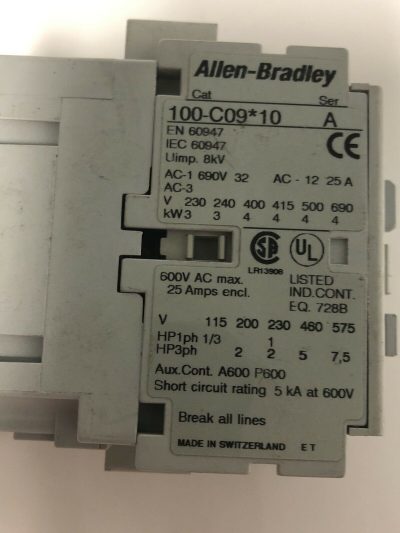 Allen-Bradley-100-C0910-is-a-3-phase-IEC-rated-contactor-114215137027-3