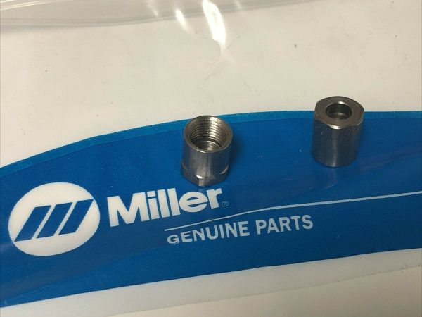 Miller-185106-Liner-Collet-Nut-XR-A-XR-W-Wire-Feeder-Welding-Equipment-2-PACK-114686534077