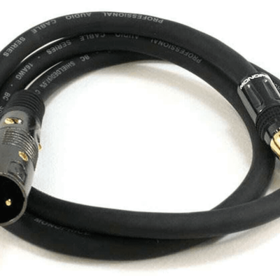 Monoprice-3ft-Premier-Series-XLR-Male-to-RCA-Male-Cable-16AWG-Gold-Plated-114529338387