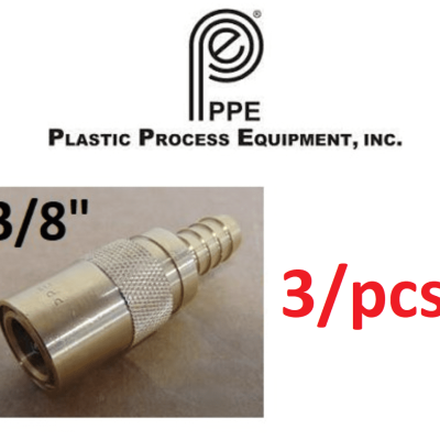 PPE-PC-308-Quick-Connect-Coupling-Brass-12-Hose-38-Body-3pcs-GENUINE-114771098747