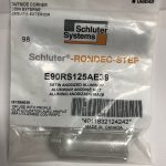 Schluter Systems Rondec STEP 39 Out Corner 90-Degree 1/2-in Satin Aluminum E90RS