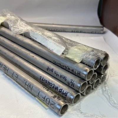 12" stainless steel 304 Pipe  with 0.8" Dia - 6 units
