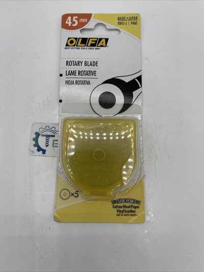 Olfa-45mm-Rotary-Blades-Set-of-5-091511500806-Quilting-Notions-115839517508